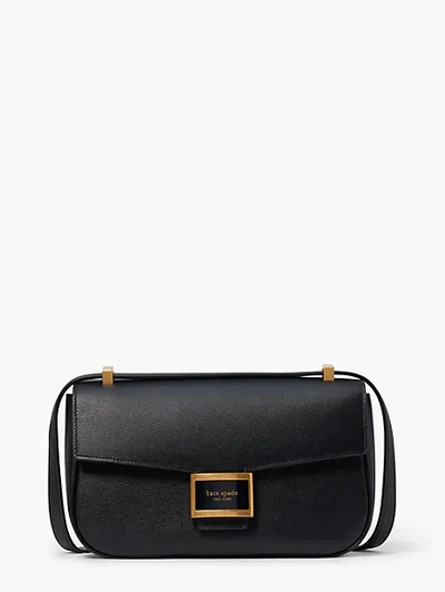 Shop Kate Spade Katy Medium Convertible Shoulder Bag In Black