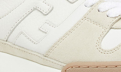 Shop Fendi Match Colorblock High Top Sneaker In Ice/ Bianco / Ice