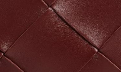 Shop Bottega Veneta Large Intrecciato Leather Crossbody Bag In Barolo-gold