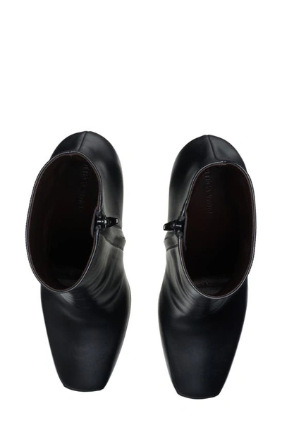 Shop Bottega Veneta Platform Ankle Boot In Black