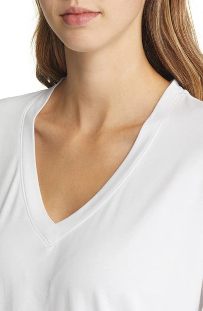 Shop Tommy Bahama Kauai V-neck T-shirt In White