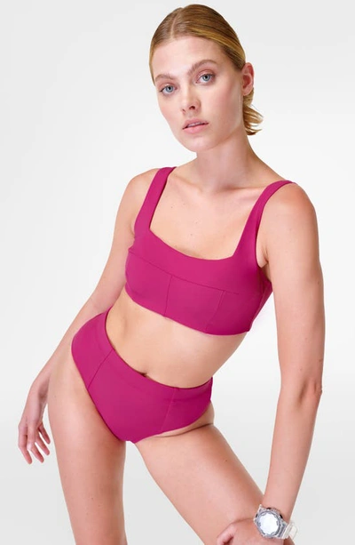 Sweaty Betty Tidal Xtra Life Swimsuit Phlox Pink / S