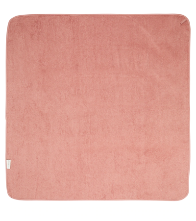 Shop Liewood Augusta Hooded Towel In Hippo/dusty Raspberry Mix