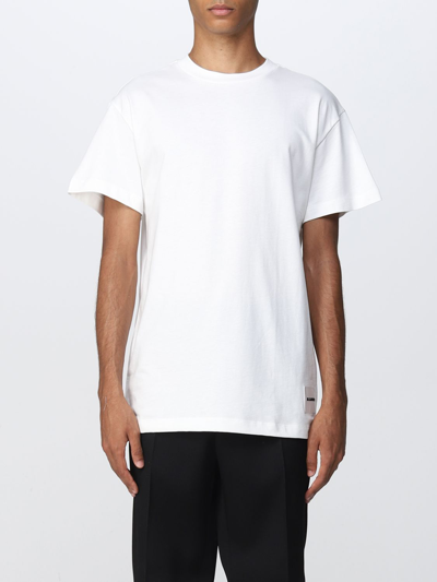 Shop Jil Sander T-shirt  Men Color White