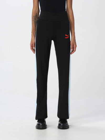 Shop Puma Pants  Woman Color Black