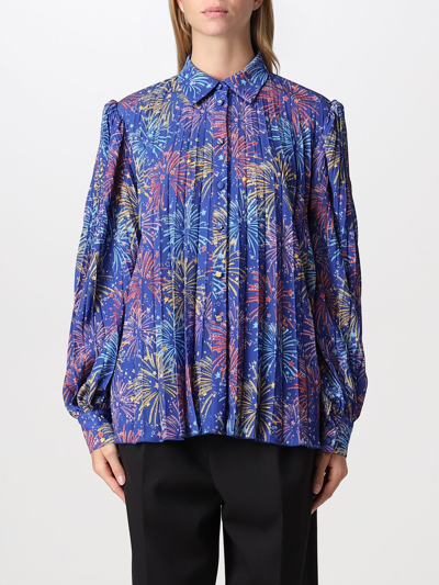 Shop Alessandro Enriquez Shirt  Woman Color Multicolor