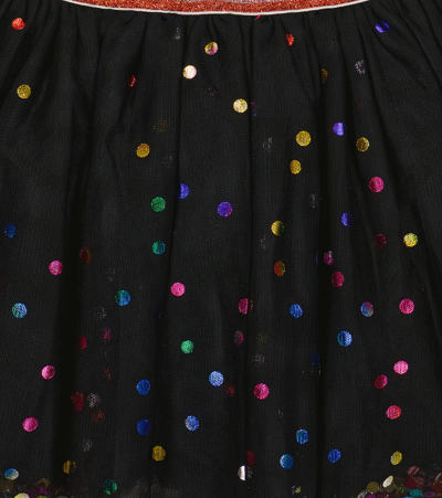 Shop Stella Mccartney Pleated Skirt In Nero