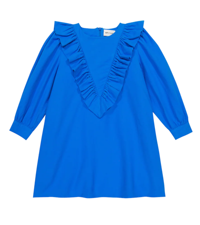 Shop Morley Ravi Evan Cotton Dress In Turquoise