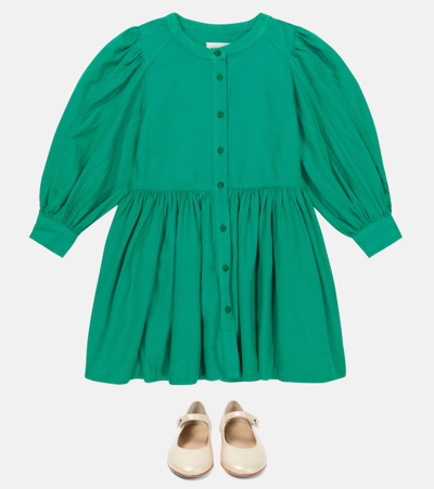 Shop Morley Ruth Evan Cotton Dress In Green
