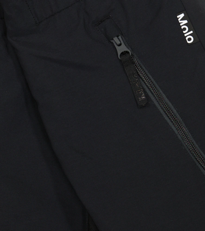 Shop Molo Play Pro Nylon Ski Pants In Black