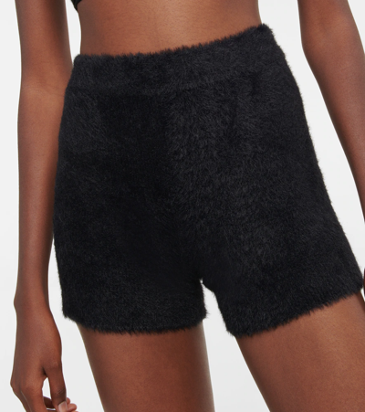 Shop Jacquemus Le Short Neve Shorts In Black