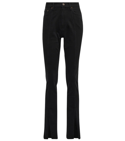 Shop Polo Ralph Lauren High-rise Slim Jeans In Black