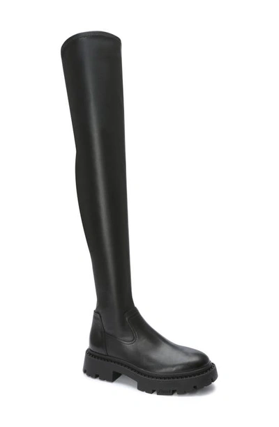 Shop Ash Gill Thigh High Boot In Black