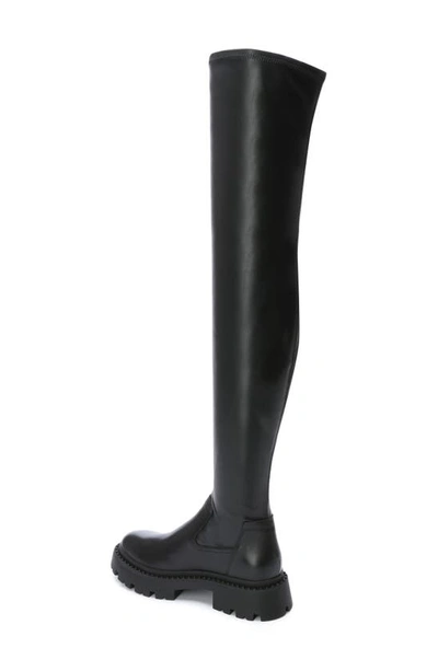 Shop Ash Gill Thigh High Boot In Black