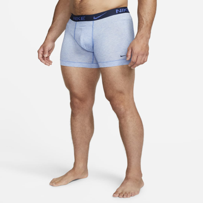 Nike Dri-fit 2-pack Reluxe Boxer Briefs In Purple