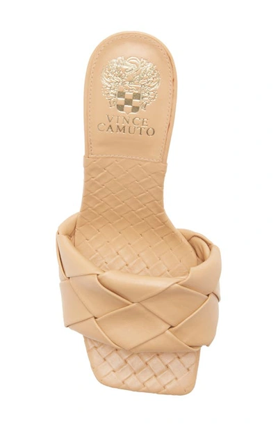 Shop Vince Camuto Brelanie Braided Strap Sandal In Dulce De Lec