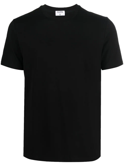 Shop Filippa K Short-sleeve T-shirt In Schwarz