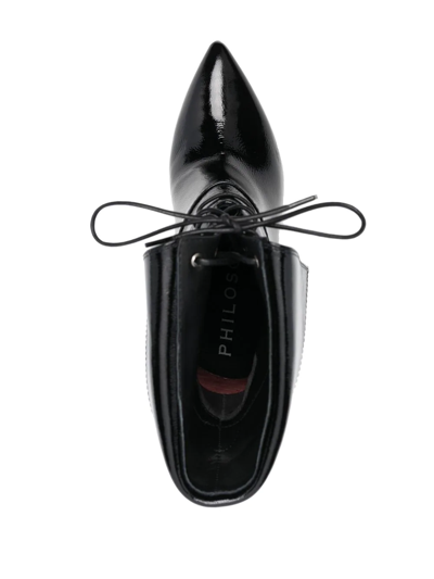 Philosophy Di Lorenzo Serafini Nappa Boot In Schwarz