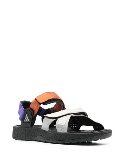 Shop Nike Acg Air Deschutz+ Sandals In Grau