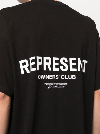 Shop Represent Owners Club Oversize T-shirt In Schwarz