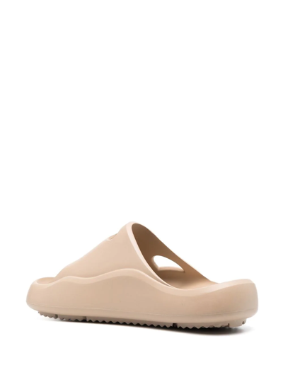 Off-white Meteor Cut-out Detail Sliders In Neutrals