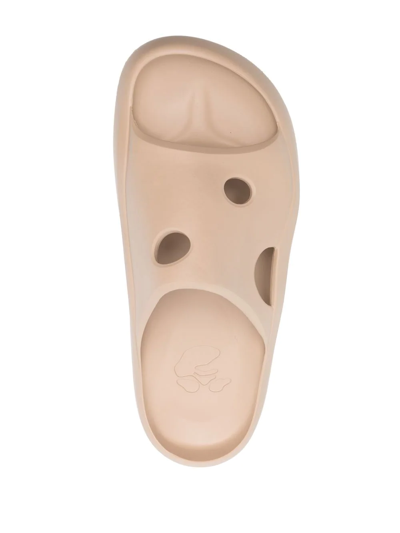 Off-white Meteor Cut-out Detail Sliders In Neutrals