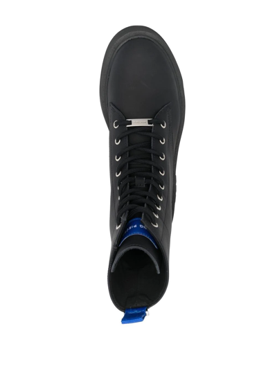 FILLING PIECES LACE-UP LEATHER ANKLE BOOTS 