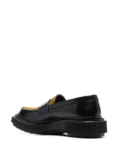 Shop Adieu Type 182 Leather Loafers In Braun