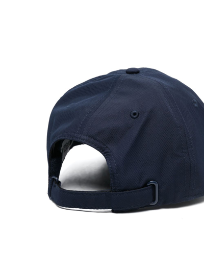 Shop Lacoste Solid-colour Baseball Cap In Blau