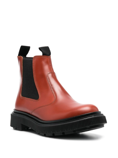 Shop Adieu Type 156 Ankle Boots In Braun