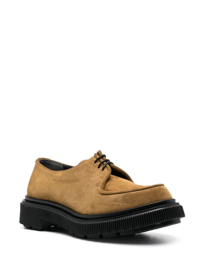Shop Adieu Type 124 Lace-up Shoes In Braun