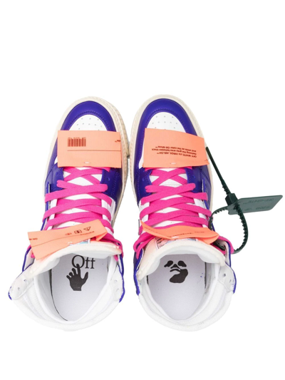 Shop Off-white 3.0 Off Court Sneakers In Violett