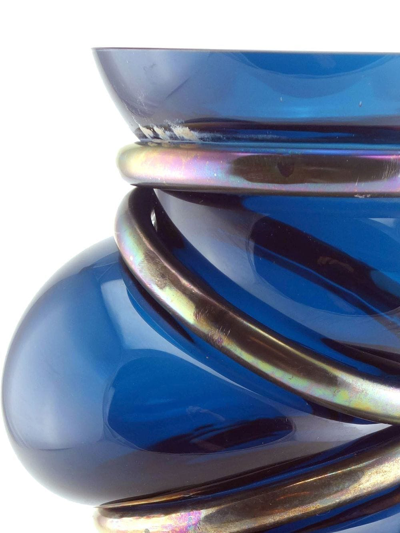 Vanessa Mitrani Chain Ring Asymmetric Vase In Blau