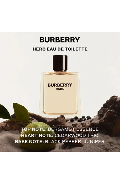 Shop Burberry Hero Eau De Toilette, 3.3 oz