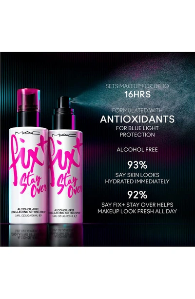 Mac Cosmetics Fix+ Stay Over Alcohol-free Longwear Setting Spray