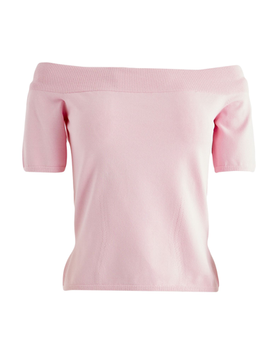 Shop Alexander Mcqueen Woman Sweater Pink Size M Viscose, Polyester