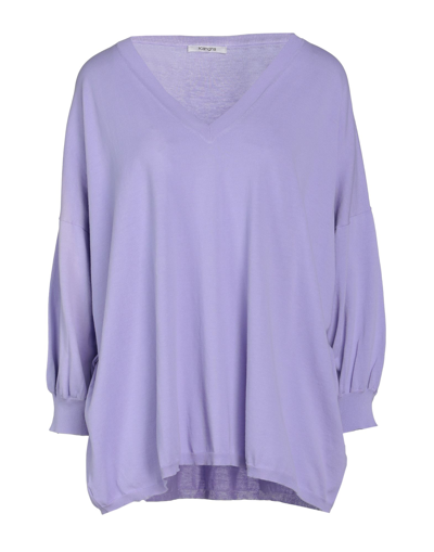 Shop Kangra Cashmere Sweaters In Lilac