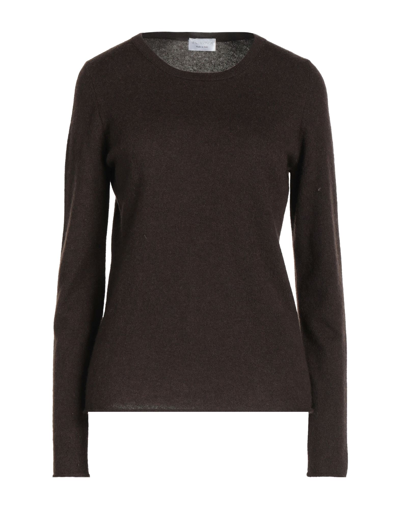 Shop Spadalonga Sweaters In Dark Brown