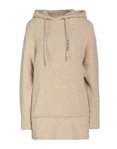 Shop C-clique Woman Sweater Beige Size S Acrylic, Wool, Alpaca Wool, Polyamide, Elastane