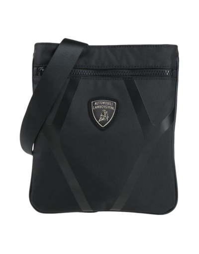 Shop Automobili Lamborghini Handbags In Black