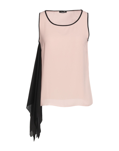 Shop Hanita Woman Top Blush Size Xs Polyester In Pink
