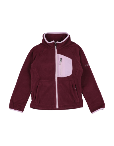 Shop Columbia Toddler Sweatshirt Deep Purple Size 6 Polyester