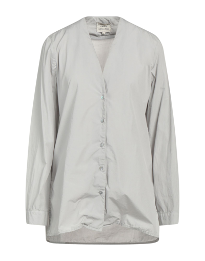 Shop Alessia Santi Shirts In Light Grey