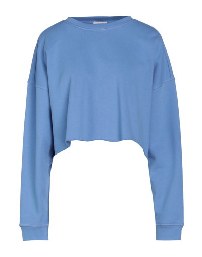 Shop Weworewhat Woman Sweatshirt Pastel Blue Size L Cotton, Elastane