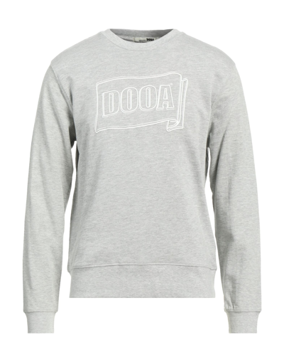 Shop Dooa Man Sweatshirt Light Grey Size 3xl Cotton