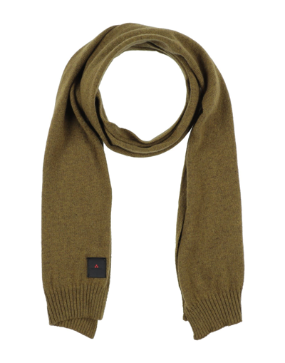 Shop Peuterey Scarves In Military Green