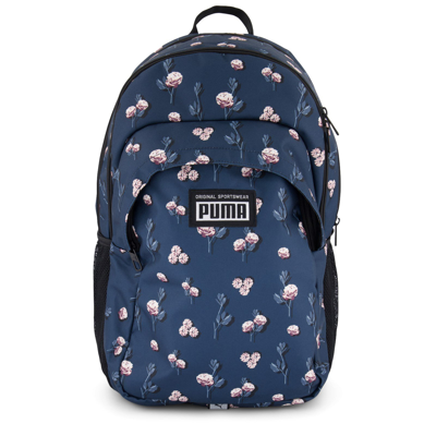Puma Academy Floral Branded Backpack Blue | ModeSens