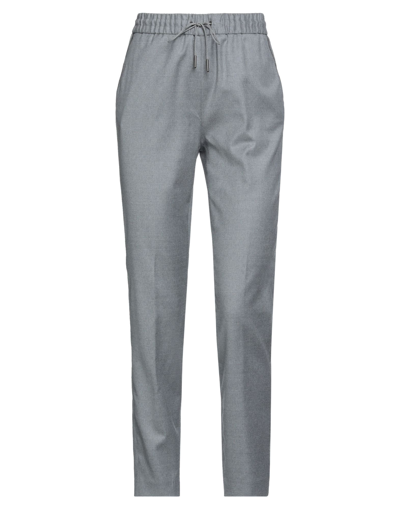 Shop Fabiana Filippi Pants In Grey