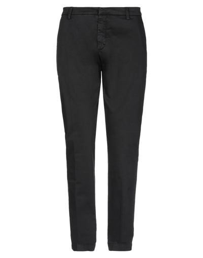 Shop Massimo Brunelli Man Pants Black Size 33 Cotton, Elastane