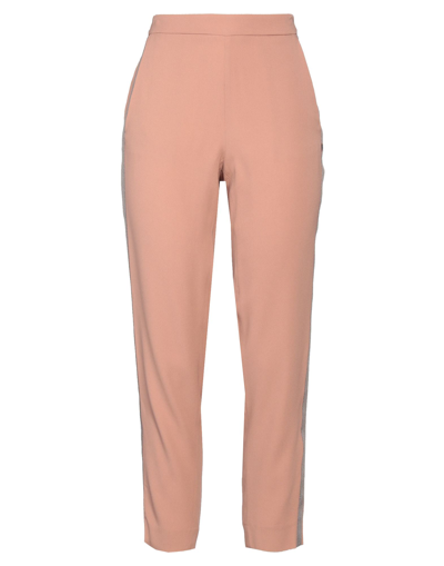 Shop Vdp Club Woman Pants Blush Size 6 Acetate, Viscose In Pink